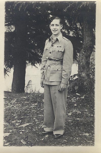 Young Don in uniform